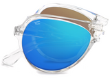 Clear - Blue Mirror Lens