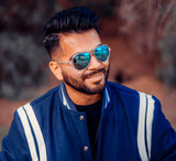 Clear - Blue Mirror Lens