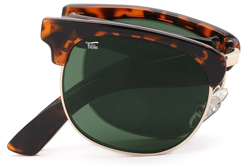 Tortoise Shell / Classic Green Lens