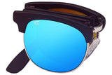 Matte Black / Blue Mirror Lens +$60