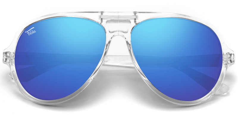 Clear - Blue Mirror Lens +$60